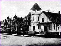 intersection of Washington Avenue & Madison Avenue, circa 1895